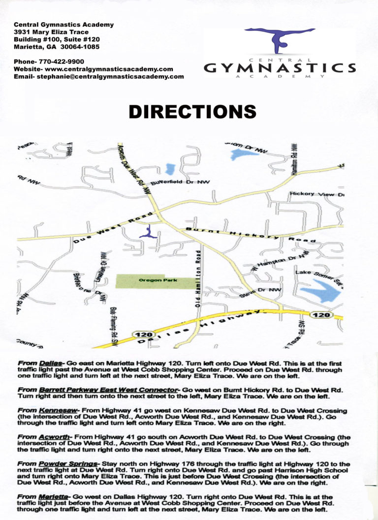 directions-central-gymnastics-academy